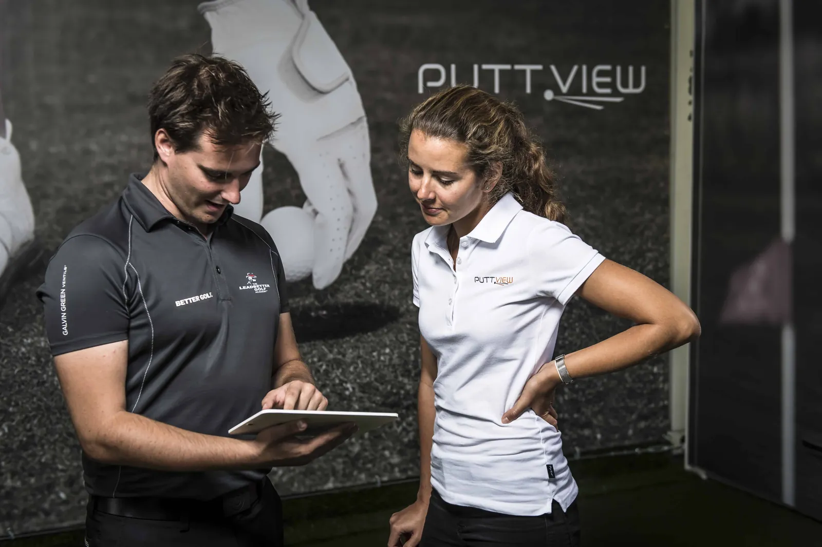 PuttView Augmented Reality System Golf Lounge Hamburg