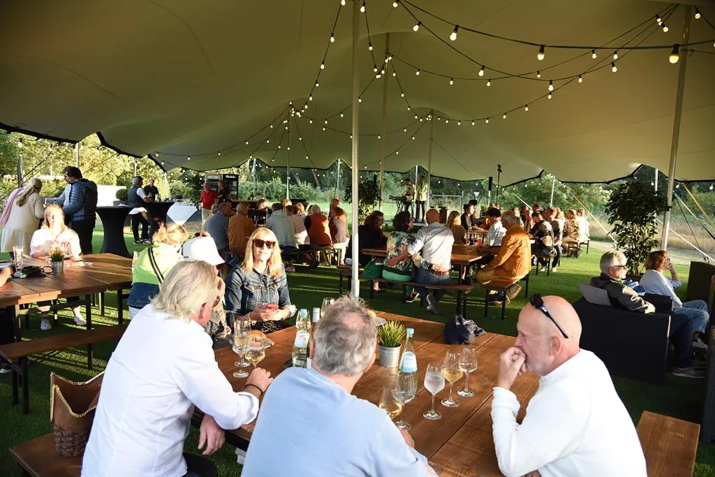 Event Location Golf Lounge Hamburg Summer Evening in Star Tent
