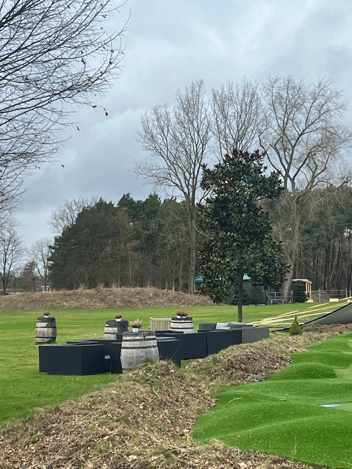 Golf Lounge booth at Hanse Golf 2024