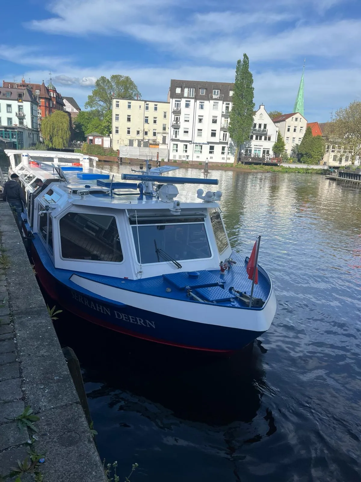 Boot auf der Dove Elbe