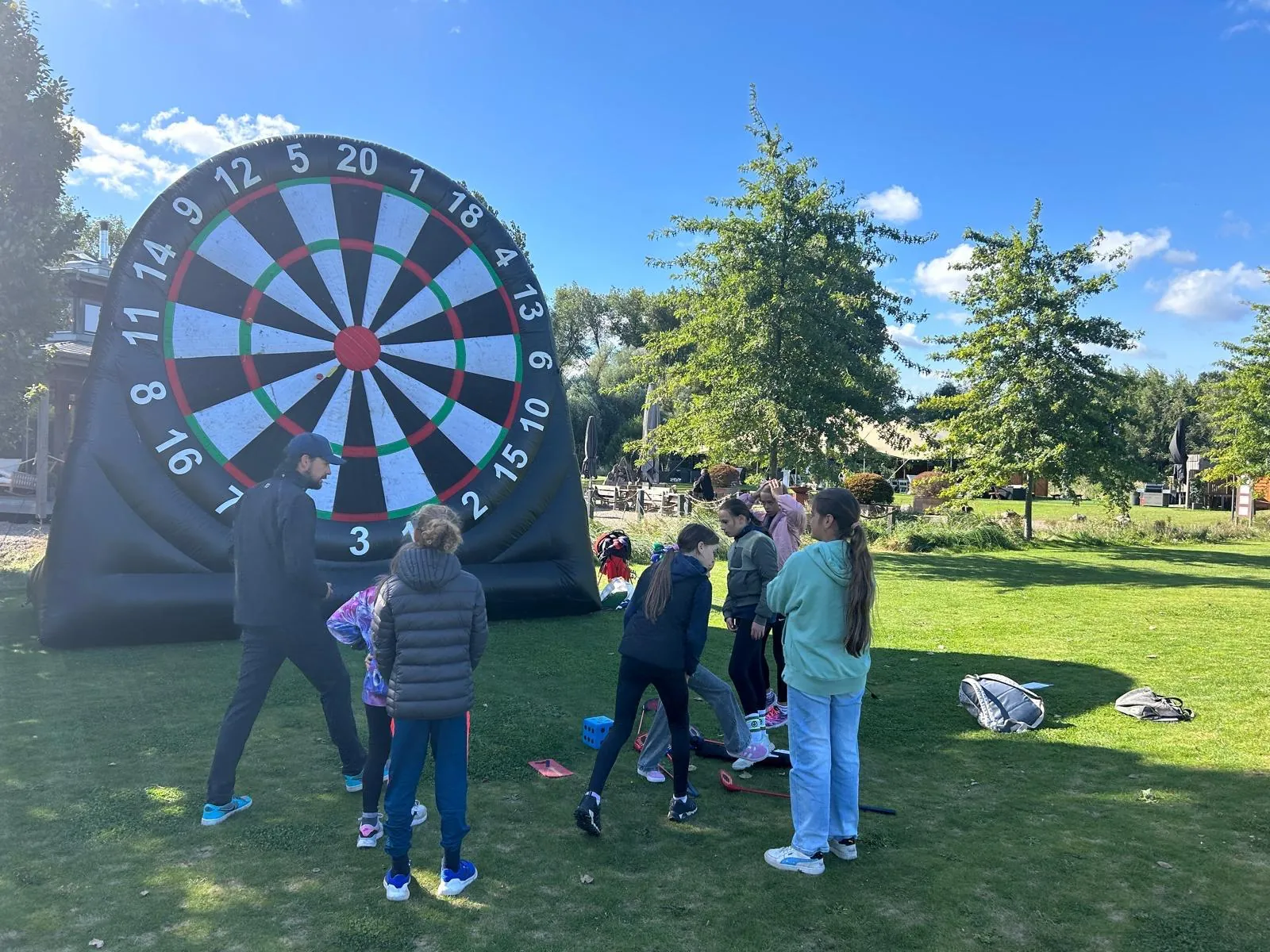 Fun and games at HGV Taster Day - Dart Target