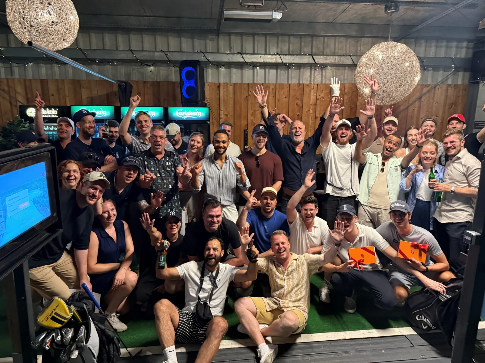 Group photo Sporting Golf Clash 2025 - Team building event
