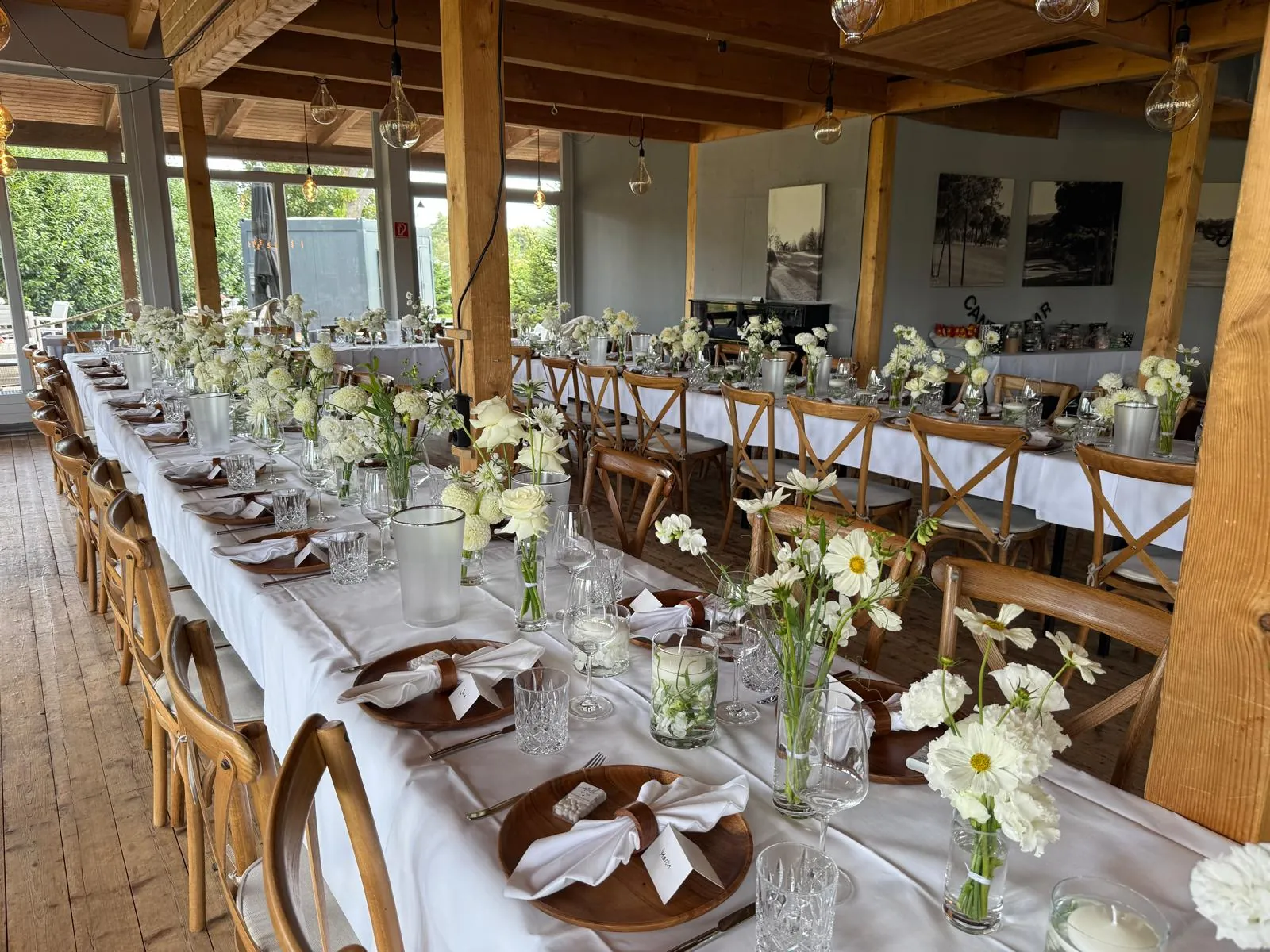 Festively Set Tables