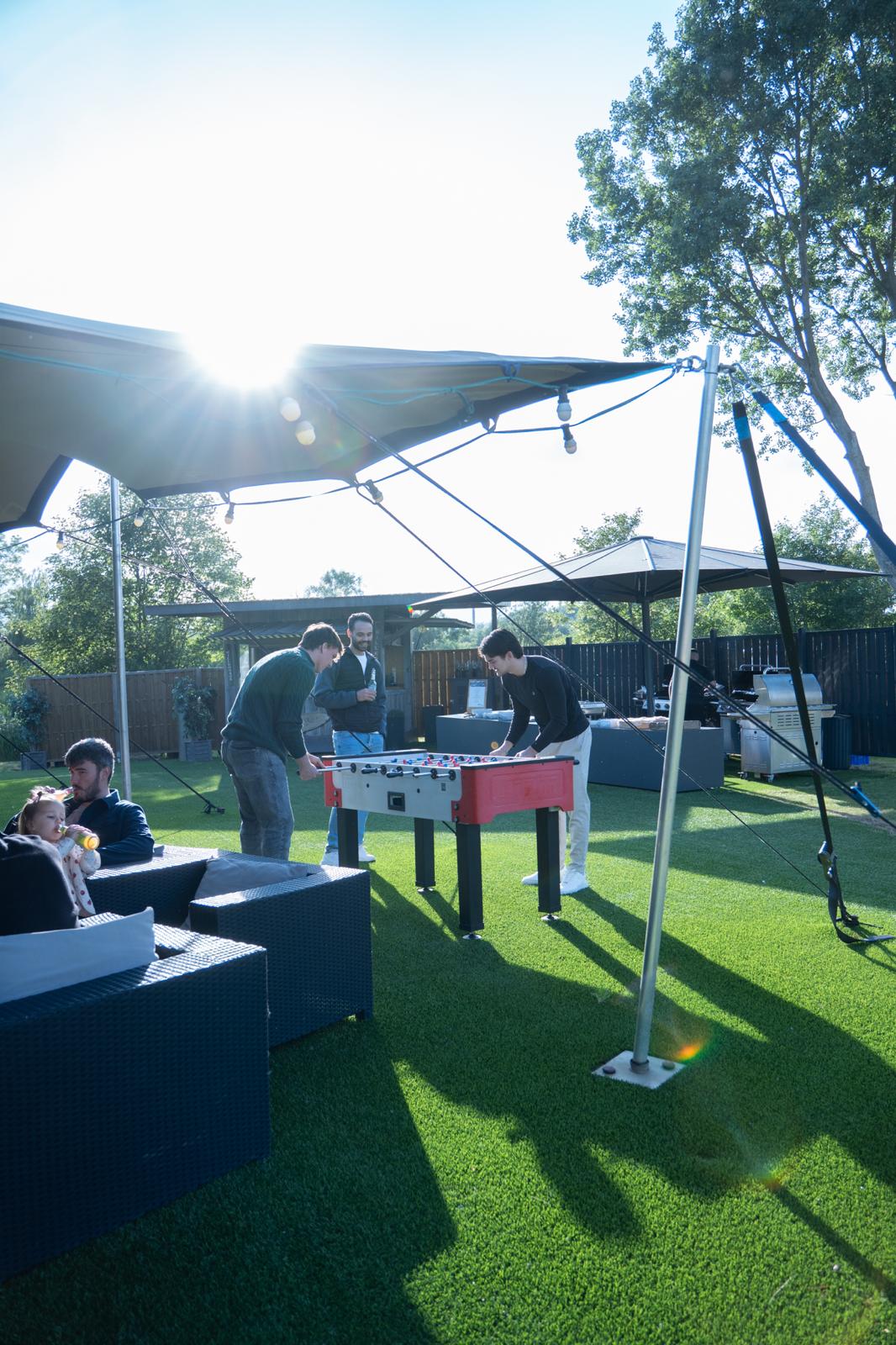 HSV Handball visiting Golf Lounge Hamburg, image 2