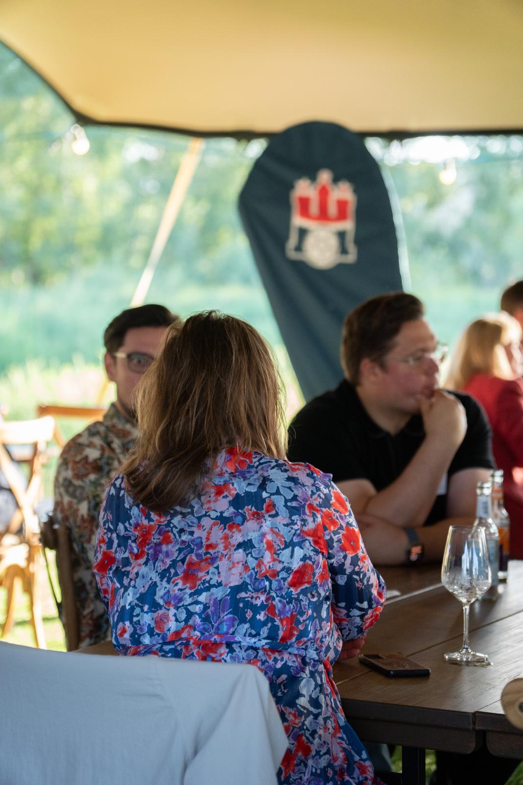 HSV Handball visiting Golf Lounge Hamburg, image 5