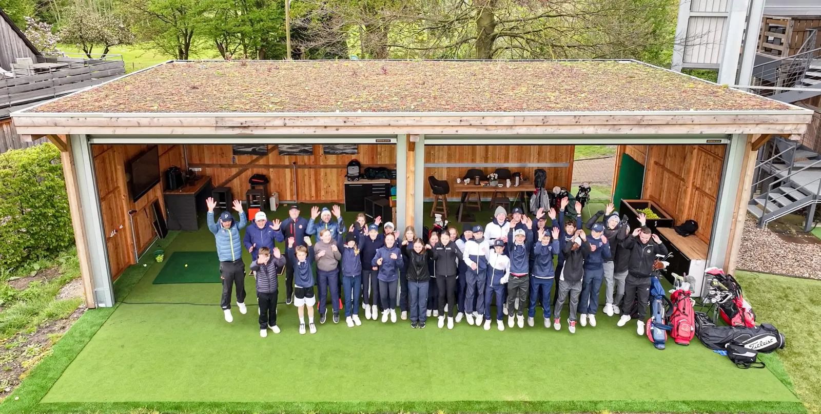 Hanseatic Eagles der HGU zur Leistungsdiagnostik im Golf Lounge Resort