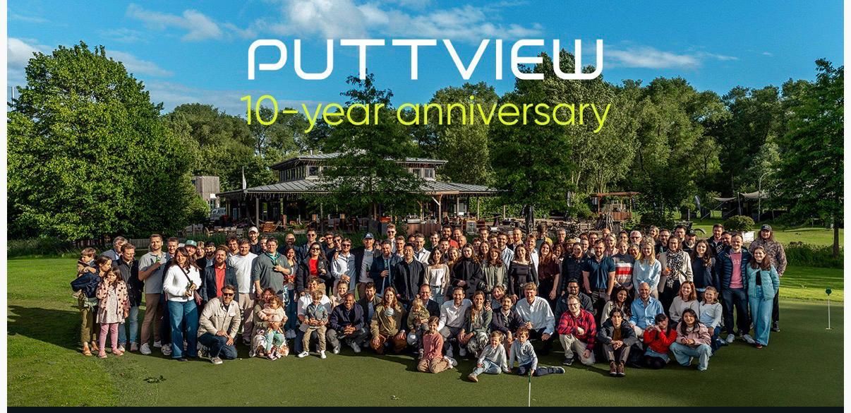 10 years of Puttview – anniversary at Golf Lounge Resort